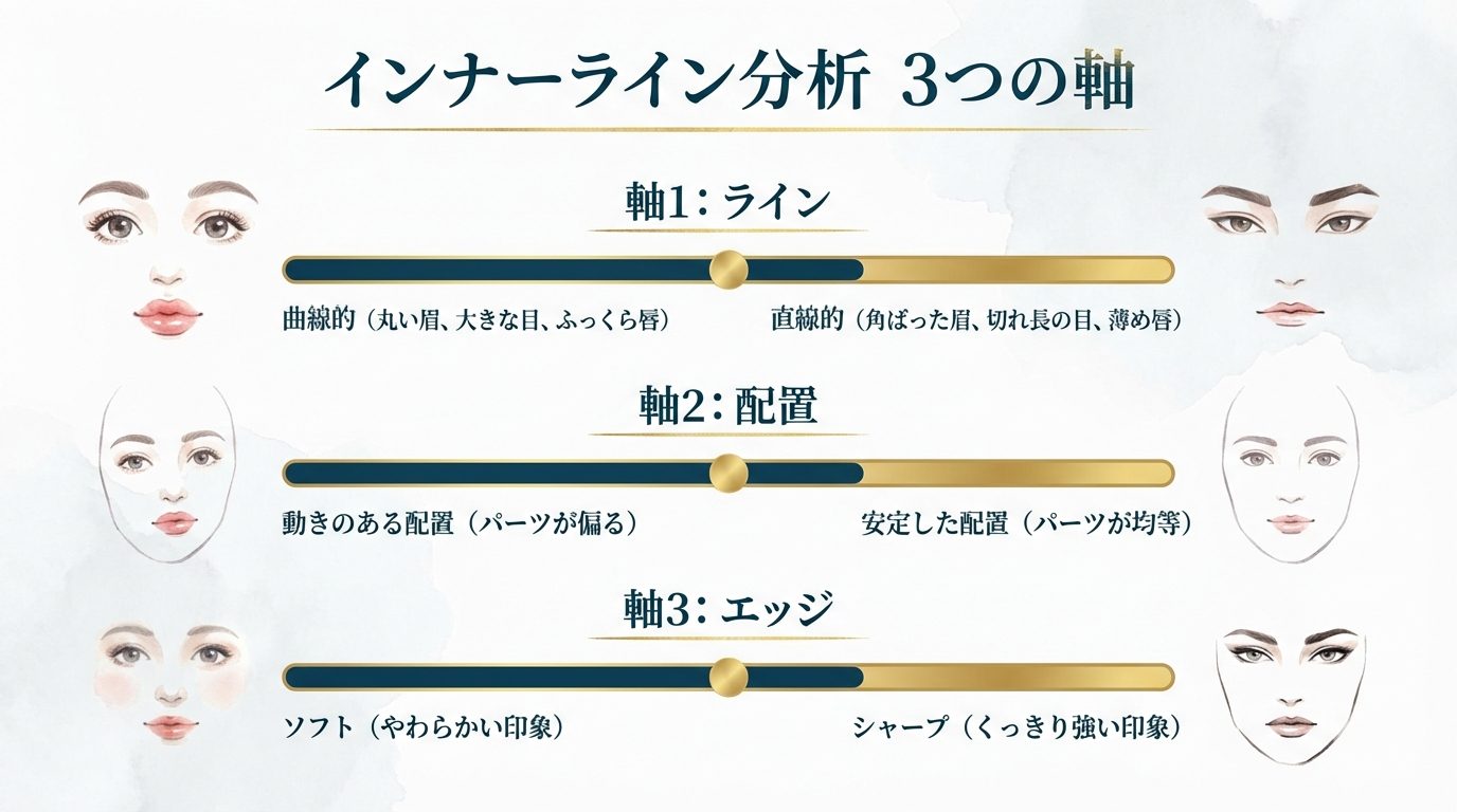 インナーライン分析の3つの軸