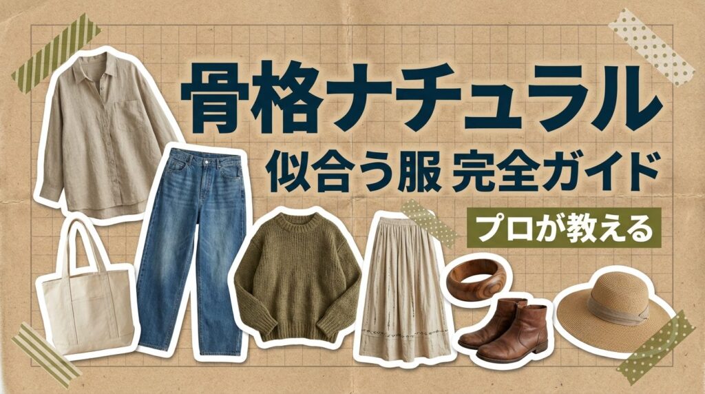 骨格ナチュラルに似合う服