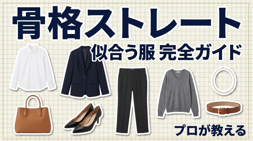 骨格ストレートに似合う服