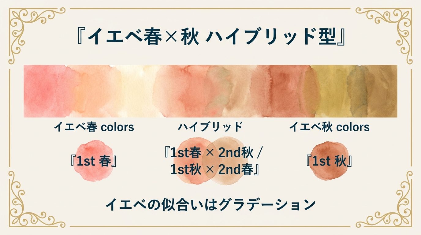 イエベ春×秋ハイブリッド型