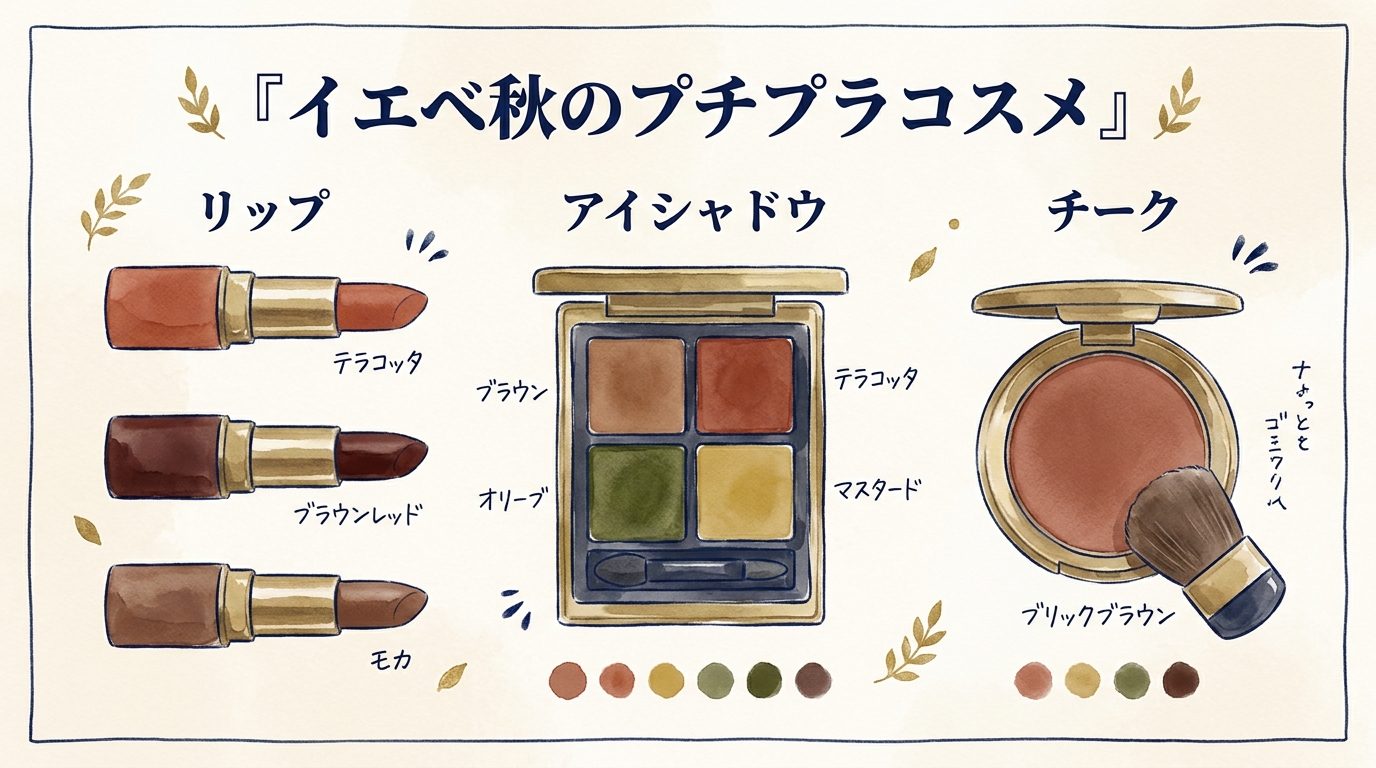 イエベ秋のプチプラコスメ