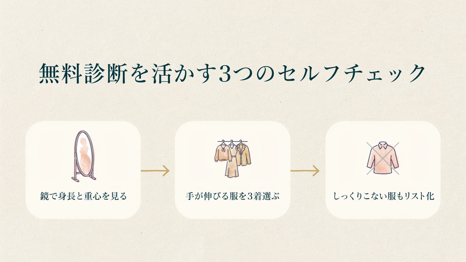 無料診断を活かすセルフチェックのコツ